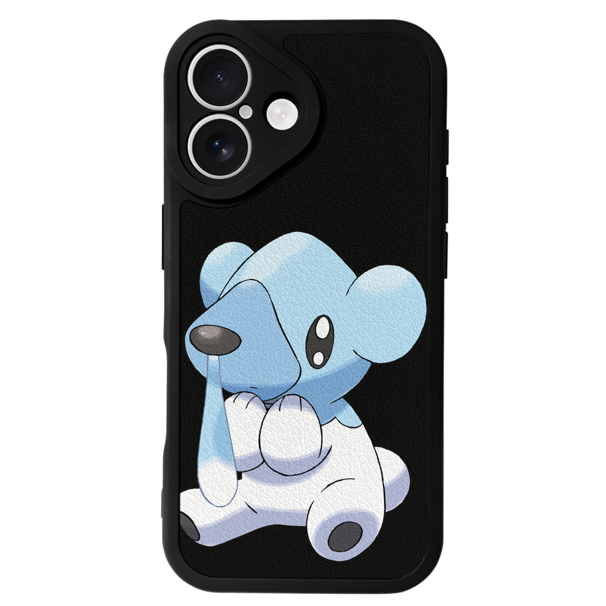 （画像用） ポケットモンスター Pokémon 【iPhone 16シリーズ対応】シリコンスマホケース（レザー調） 材質：シリコン